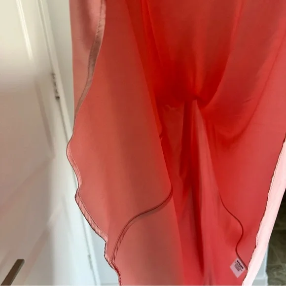 STAUD Phare Silk Dress in Rose Size: 12, NWT - Picture 6 of 16